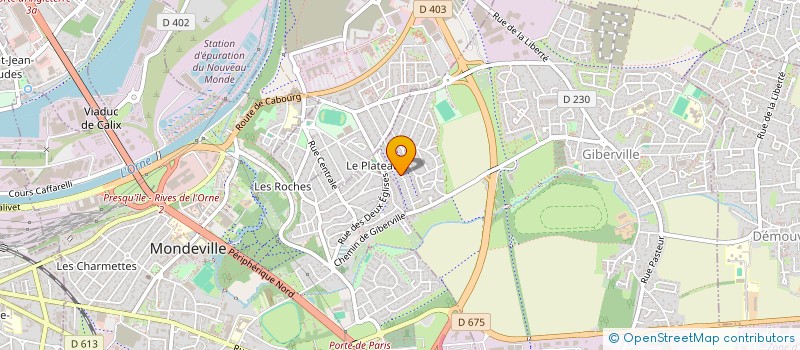localisation de l'entreprise MVT à GIBERVILLE