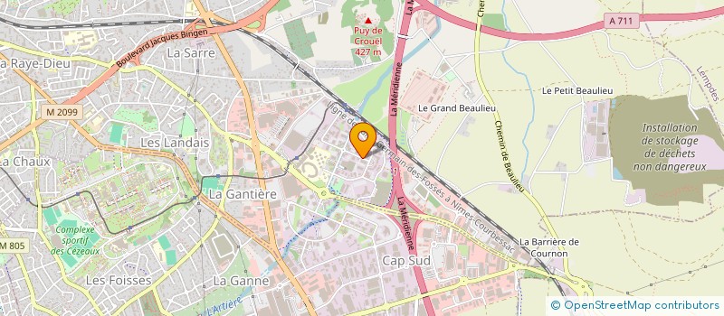 localisation de l'entreprise MVT DES ENTREPRISES DE FRANCE DU PDD  CLERMONT-FERRAND