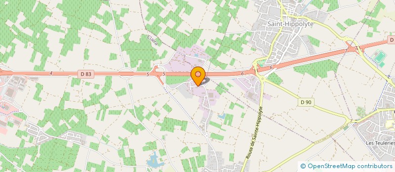 localisation de l'entreprise MVT DISTRIBUTION  CLAIRA