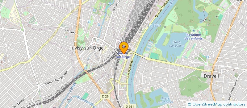 localisation de l'entreprise MVT RENOVATION à JUVISY-SUR-ORGE