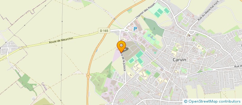 localisation de l'entreprise MVTP  CARVIN