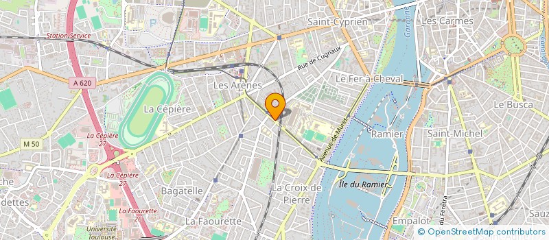 localisation de l'entreprise MVTS à TOULOUSE