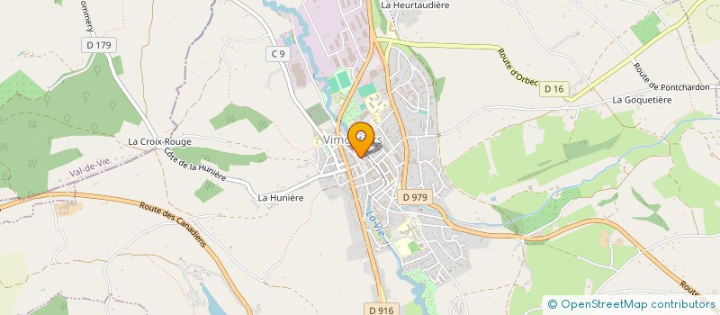localisation de l'entreprise MVVD-RENOV à VIMOUTIERS