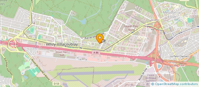 localisation de l'entreprise MVVL  VELIZY-VILLACOUBLAY