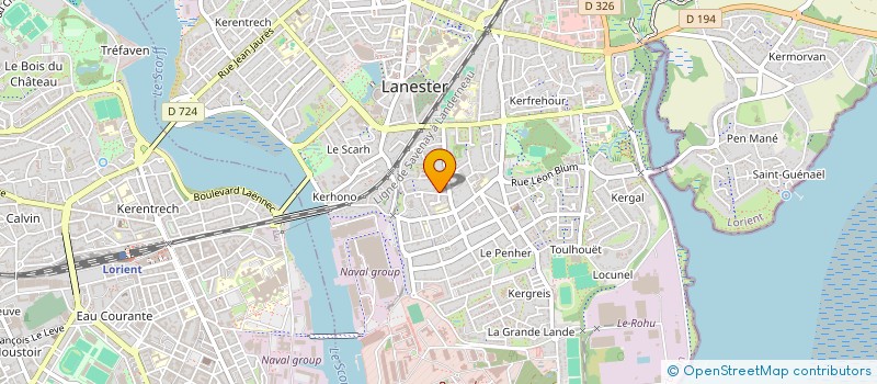 localisation de l'entreprise MVVN IMMOBILIER  LANESTER