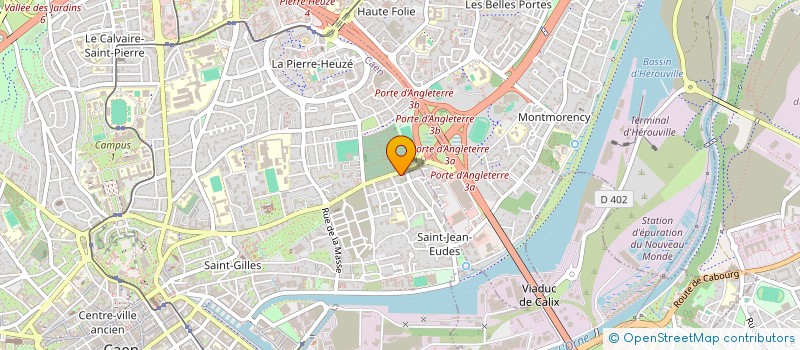 localisation de l'entreprise MVX  CAEN