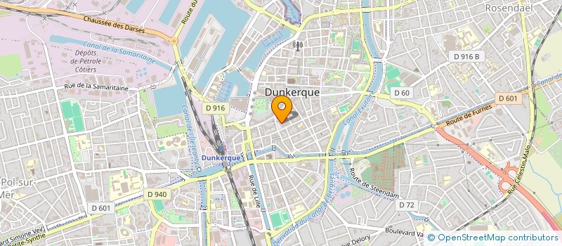 localisation de l'entreprise MVYL à DUNKERQUE