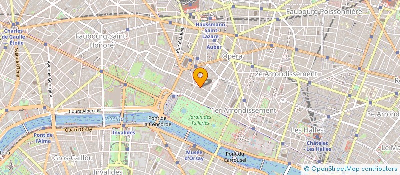 localisation de l'entreprise MW CABINET  PARIS