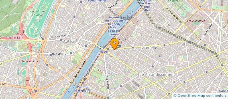 localisation de l'entreprise MW CONSEILS à SEVRES