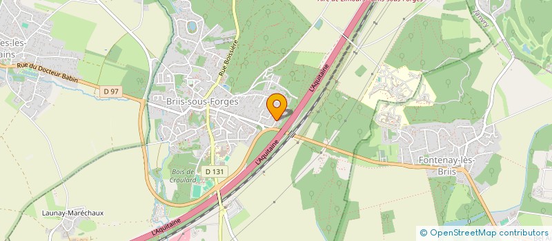 localisation de l'entreprise MW CONSULTING à BRIIS-SOUS-FORGES