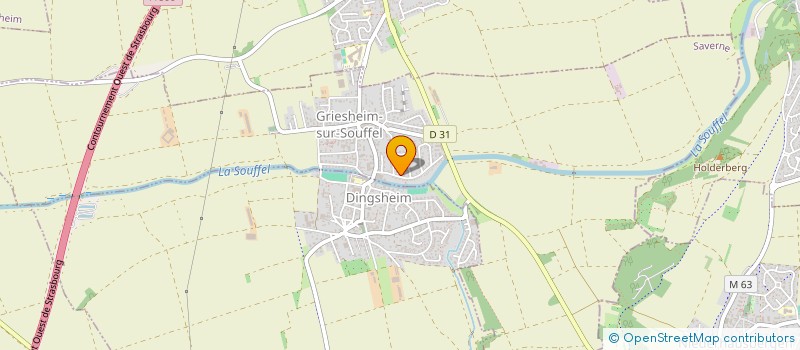 localisation de l'entreprise MW CONSULTING  WIWERSHEIM