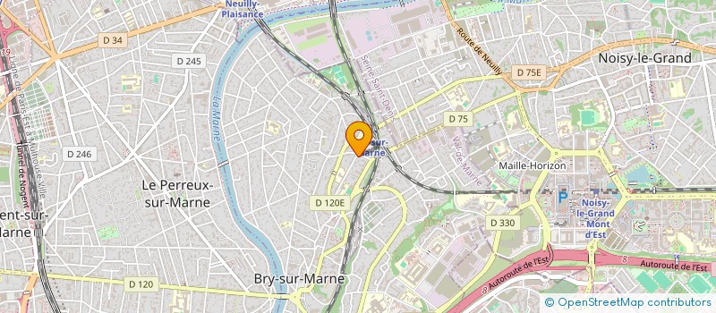 localisation de l'entreprise MW CREATION  BRY-SUR-MARNE