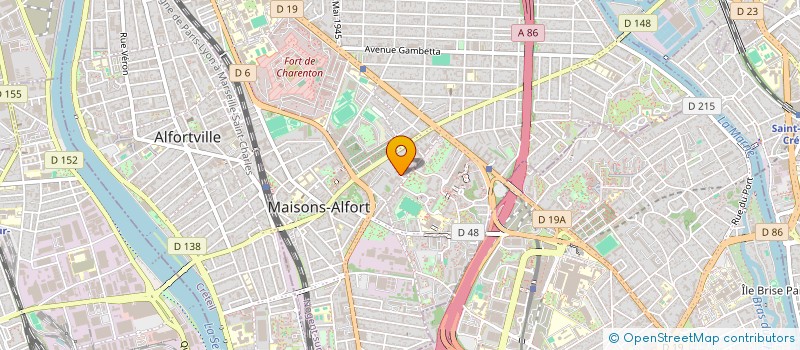 localisation de l'entreprise MW DIFFUSION à MAISONS-ALFORT