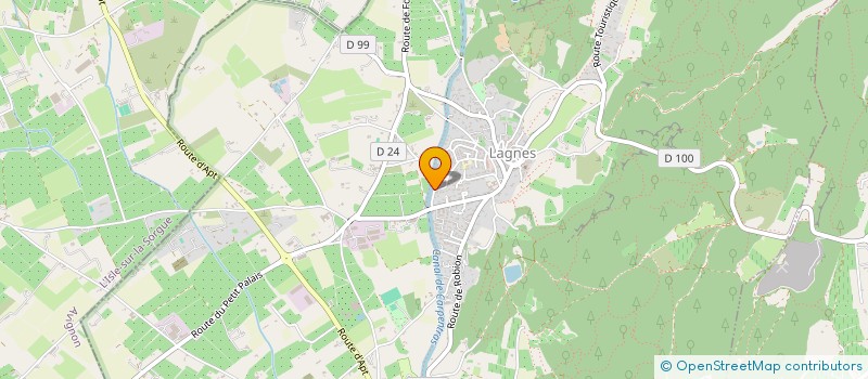 localisation de l'entreprise MW ENERGIE à LAGNES