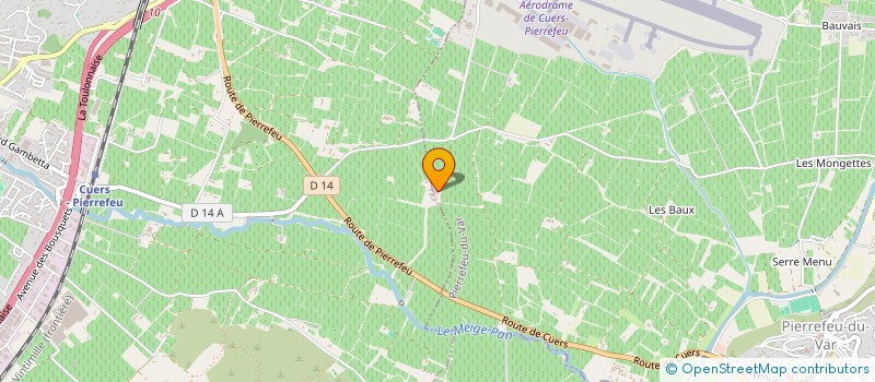 localisation de l'entreprise MW HABITAT CONCEPT  PIERREFEU-DU-VAR