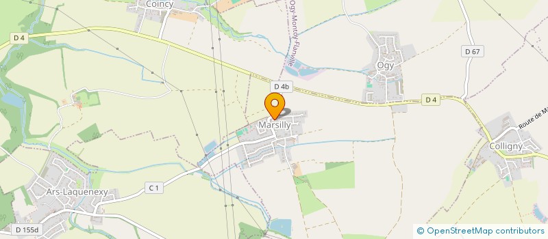 localisation de l'entreprise MW IMMO  MARSILLY