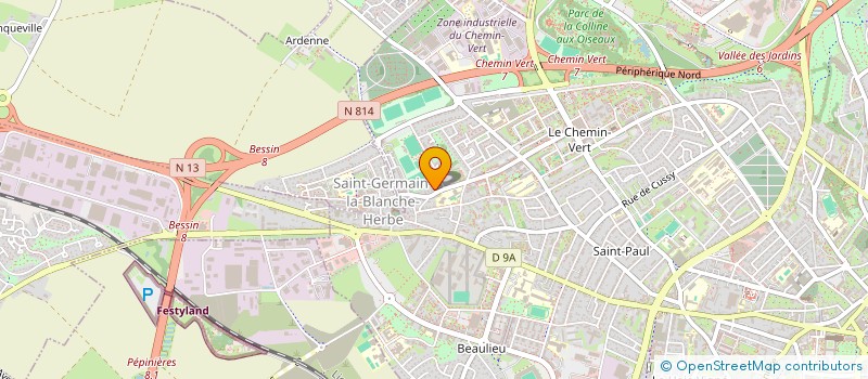 localisation de l'entreprise MW INVESTIMMO à CAEN
