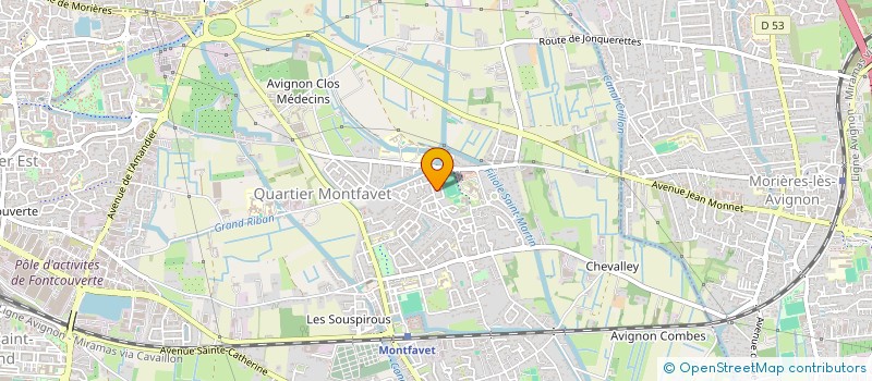 localisation de l'entreprise MW NETTOYAGE  AVIGNON