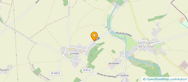 localisation de l'entreprise MW OUVERTURES à SAINT-LUBIN-DE-LA-HAYE