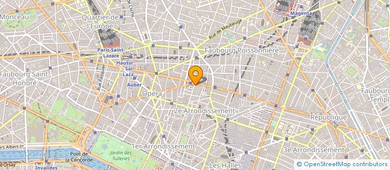 localisation de l'entreprise MW PARTNERS  PARIS