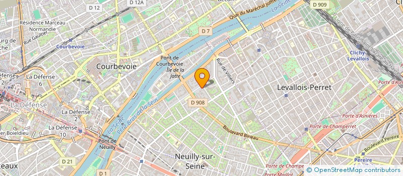 localisation de l'entreprise MW PLEASE à NEUILLY-SUR-SEINE