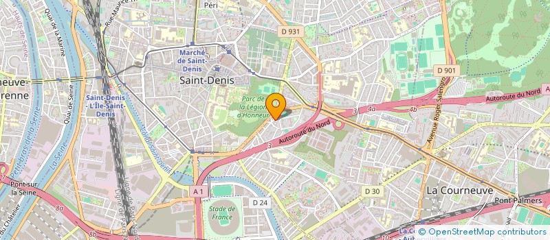 localisation de l'entreprise MW POLYBAT  SAINT-DENIS
