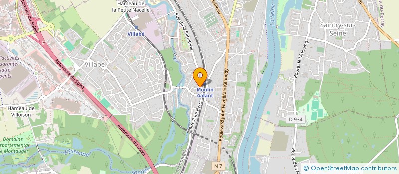 localisation de l'entreprise MW PRESTIGE à CORBEIL-ESSONNES