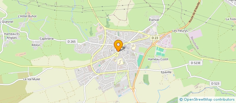 localisation de l'entreprise MW PROJECTIONS  LE ROZEL