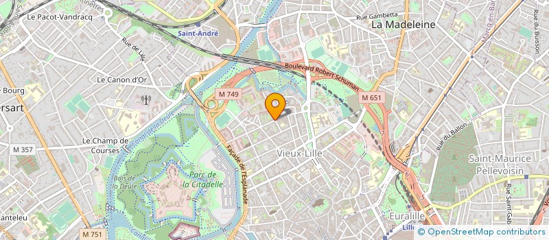 localisation de l'entreprise MW SECURITE à LILLE