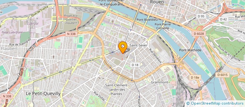 localisation de l'entreprise MW SEVER à ROUEN