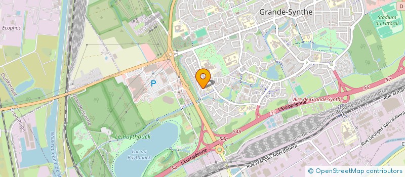 localisation de l'entreprise MW SHOP  GRANDE-SYNTHE