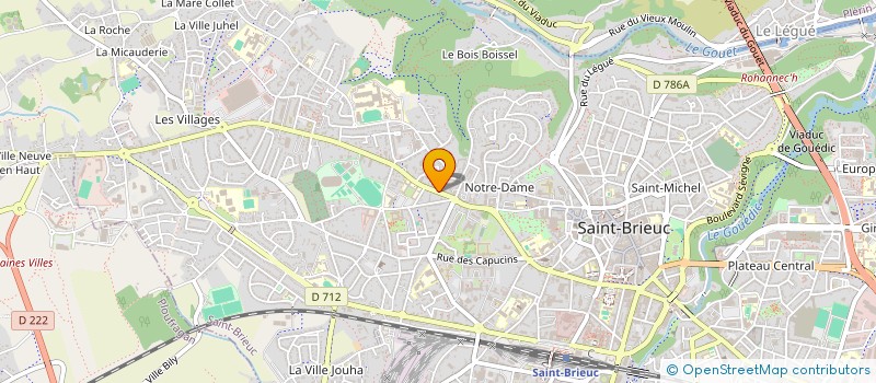 localisation de l'entreprise MWANA LOBI à SAINT-BRIEUC