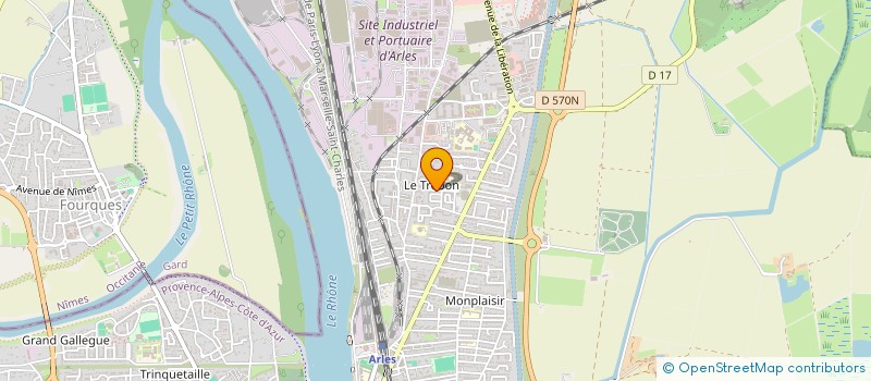 localisation de l'entreprise MWANAMA NOUVELLE GENERATION à ARLES
