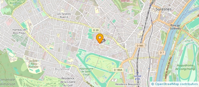localisation de l'entreprise MWASI à SURESNES