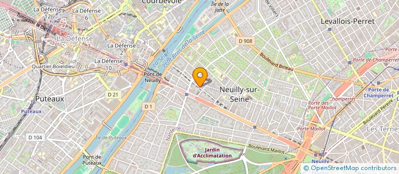 localisation de l'entreprise MWC à NEUILLY-SUR-SEINE