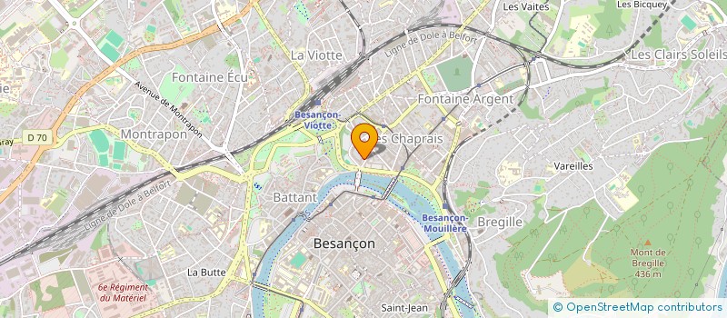 localisation de l'entreprise MWDH  BESANCON