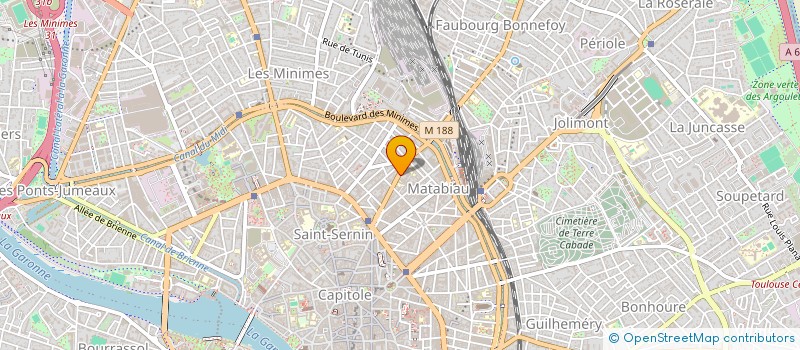localisation de l'entreprise MWG à TOULOUSE