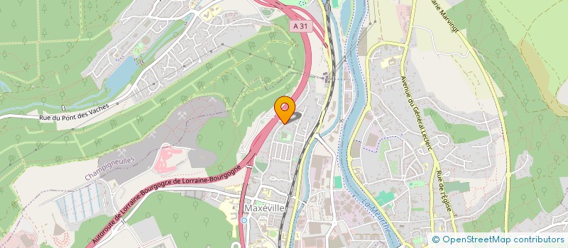 localisation de l'entreprise MWM  MAXEVILLE