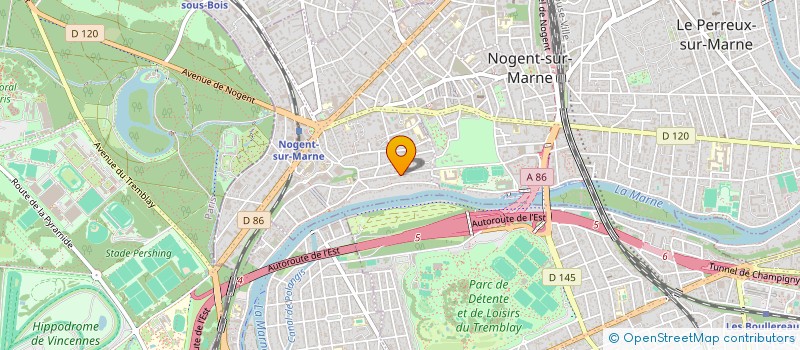 localisation de l'entreprise MWM OUISTREHAM  NOGENT-SUR-MARNE