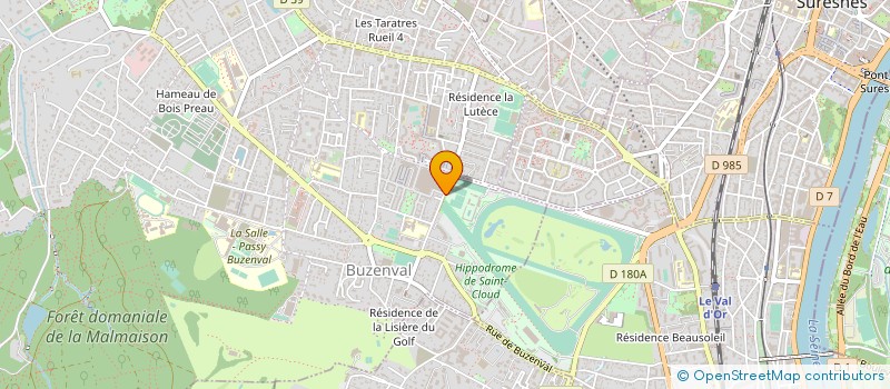 localisation de l'entreprise MWM PROPERTIES à RUEIL-MALMAISON