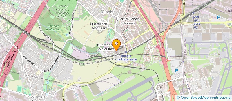 localisation de l'entreprise MWOP à CHEVILLY-LARUE