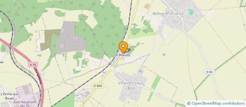 localisation de l'entreprise MWR  BELLOY-EN-FRANCE