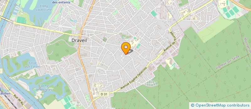 localisation de l'entreprise MWR à DRAVEIL