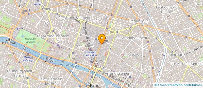 localisation de l'entreprise MWR FINANCIERE  PARIS