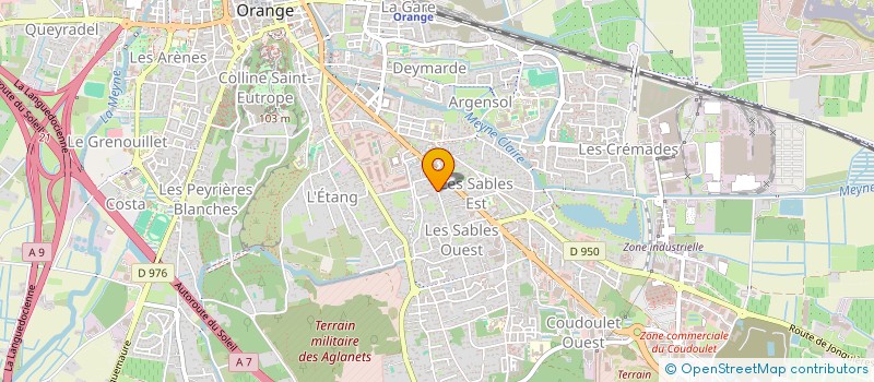 localisation de l'entreprise MWS AUTOTEK à ORANGE