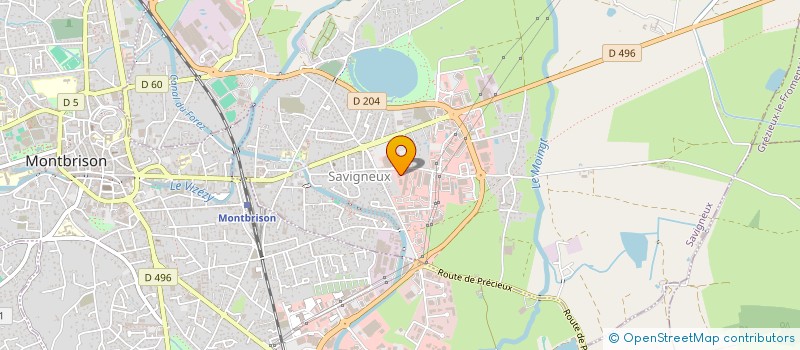 localisation de l'entreprise MWS INVEST  SAVIGNEUX