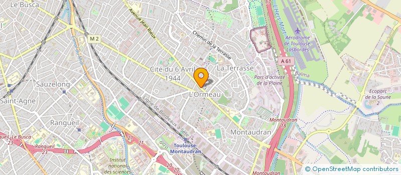 localisation de l'entreprise MX à TOULOUSE