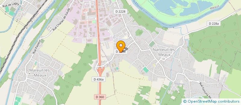 localisation de l'entreprise MX CARS à NANTEUIL-LES-MEAUX