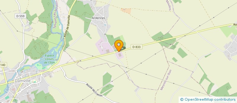 localisation de l'entreprise MX FINANCES  SYLVAINS-LES-MOULINS