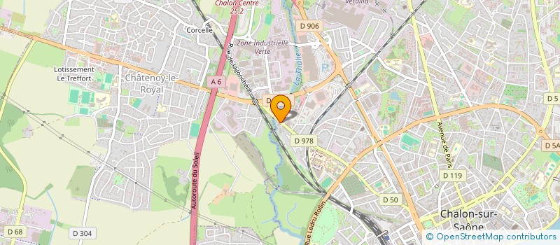 localisation de l'entreprise MX FORMATION  CHALON-SUR-SAONE